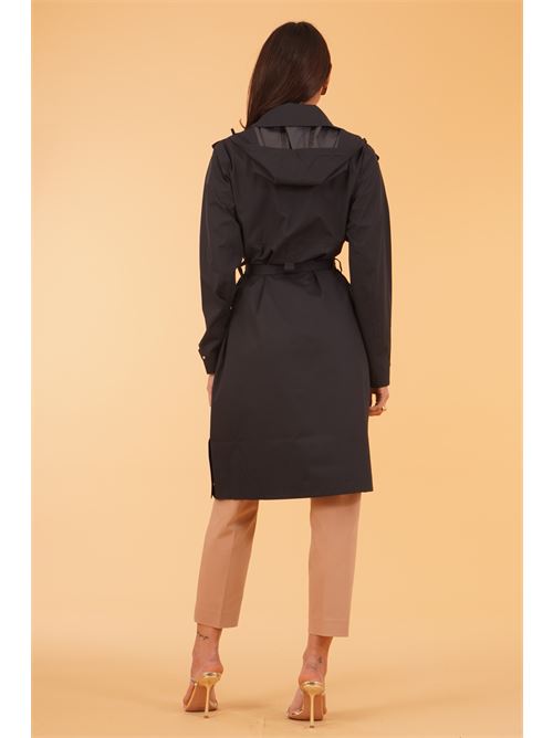 Tranch senza cuciture TANTA | TAGEDARK NAVY